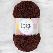 TeknoKapsül Lamb Kahverengi El Örgü Ipi - R043