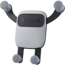 TeknoKapsül Ally ML132 Klima Havalandırma Bölmesi Için Araç Içi Telefon TUTUCU-(5775)