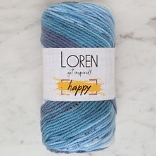 TeknoKapsül Happy Ebruli El Örgü Ipi - RH015 - 34300