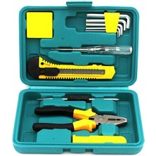 TeknoKapsül Ally 12 Parça Çok Amaçlı Acil Durum Araç Ev Kutulu Tamir Seti 8012E-(5775)