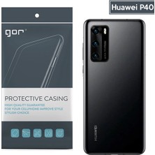 TeknoKapsül Gor P40 Kamera Korumalı Slim Silikon KILIF-(5775)