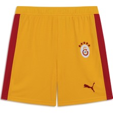 Puma Galatasaray 2025/26 T7 Retro Erkek Sarı Futbol Şort 78819881