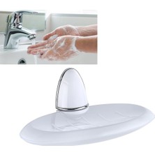 TeknoKapsül Uravas Store® Lüks Milenyum Sabunluk Dekoratif Beyaz Sabun Tutucu Stand