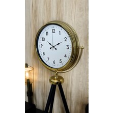 TeknoKapsül Gold Tripod Ayaklı Saat