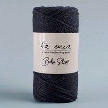 TeknoKapsül La Mia Boho Slim Siyah El Örgü Ipi -L006 - 34203