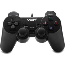 TeknoKapsül Snopy SG-401 Usb/pc/ps3 1.8mt Kablolu Çift Titreşimli GAMEPAD(1923)