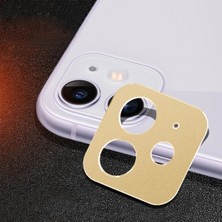 TeknoKapsül Iphone 11 6.1 3D Metal Kamera Koruyucu Metal LENS-(5775)