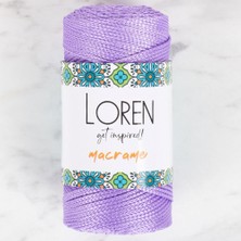 TeknoKapsül Macrame Lila El Örgü Ipi - Rm 0130 - 34336