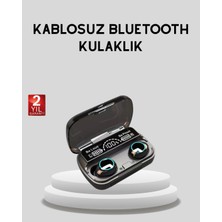 TeknoKapsül Bluetooth 5.1 M10 Tws Kulaklık Ergonomik Tasarım Yüksek Ses Kaliteli