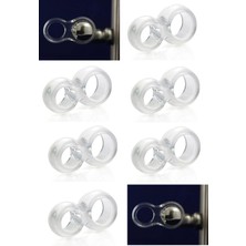 EkoAlışverişDünyam Kapı Kolu Stoperi - Kapı Tamponu - 8 Adet