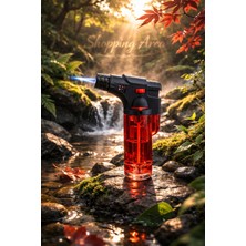 Shopping Area Profesyonel Pürmüz Çakmak – Güçlü Mavi Alev (Doldurulabilir)