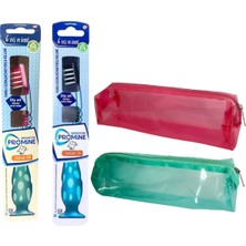 Sensodyne Promine 6 Yaş ve Üzeri Çocuklar Için Özel Karakterli Diş Fırçası Yumuşak X2 Adet +2 Adet Çanta