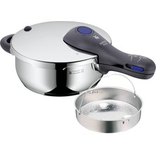 Wmf Perfect Plus Indüksiyonlu Düdüklü Tencere 3l, Parçalı Düdüklü Tencere, Cilalı Cromargan Paslanmaz Çelik, 2 Pişirme Seviyesi, Tek Elle Pişirme Seviyesi Regülatörü