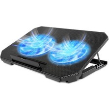 EkoAlışverişDünyam Ayarlanabilir Yükseklik Kademeli Laptop Soğutucu Fan