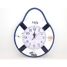 EkoAlışverişDünyam Ahşap Marin Duvara Asmalı Saat