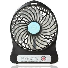 EkoAlışverişDünyam Şarjlı Taşınabilir Mini Fan - Vantilatör