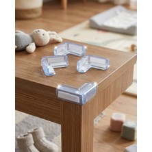 Masa Köşe Koruyucu 4 Lü Set Bebek Çocuk Güvenlik Köşe Aparatı
