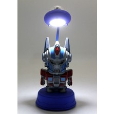 EkoAlışverişDünyam Transformers Masa Üstü Lamba USB Şarjlı Optimus Prime Model