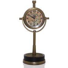 EkoAlışverişDünyam Masa Üstü Pirinç Saat Model 4