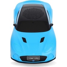 EkoAlışverişDünyam Mavi Araba Tasarımlı Hoparlör - Bluetooth Fm USB Özellikli