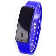 EkoAlışverişDünyam Siyah Ekranlı LED Kol Saati (Mavi)