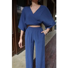 Amaze Tencel Kumaş Bağlamalı Takım