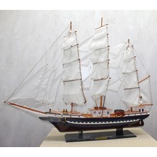 EkoAlışverişDünyam Ahşap Yelken Gemi Model 4