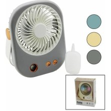 EkoAlışverişDünyam Su Spreyli Masaüstü USB Mini Fan