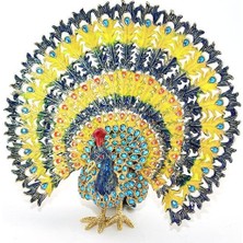 EkoAlışverişDünyam Swarovski Taşlı Tavuskuşu Model 7