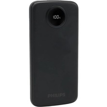 Philips DLP7712CB 10.000MAH Pd Hızlı Şarj Dijital Ekranlı Siyah Powerbank