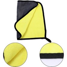 EkoAlışverişDünyam Yünlü Mikrofiber Araba Temizlik Bezi 50X70 cm