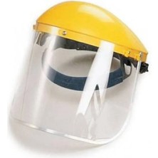 Akinco Tırpan Maskesi, Yüz Siperi - Şeffaf Camlı, Göz ve Alın Korumalı