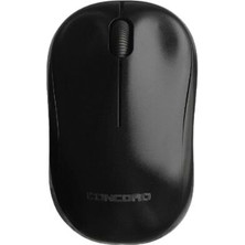 EkoAlışverişDünyam Siyah Kablosuz 3D Optik Mouse