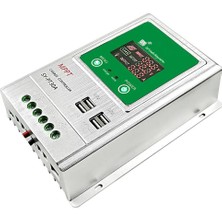 Powermaster PM-PT30A 12V-24V 30 Amper Mppt 4 Usb'li Dijital Alüminyum Kasa Solar Şarj Regülatörü