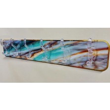 EkoAlışverişDünyam Mermer Desenli Yapışkanlı Askılık