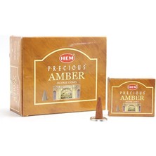 EkoAlışverişDünyam Precious Amber Aromalı Konik Tütsü
