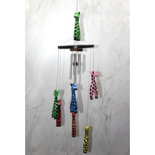 Akinco Ahşap Zürafali Rüzgar Çani Sayang:3