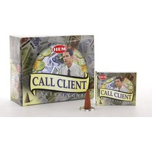 EkoAlışverişDünyam Call Clients Aromalı Konik Tütsü