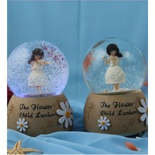 Akinco Kemancı Kız Kar Küresi Orta Boy