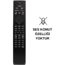 Electroon Phılıps YKF474-B003 Uyumlu LED Tv Kumanda -  Ses Komutsuz