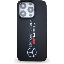 Epro iPhone 16 Pro Uyumlu Mercedes Benz Amg Baskılı Içi Kadife Yüksek Kalite Soft Silikon Kılıf