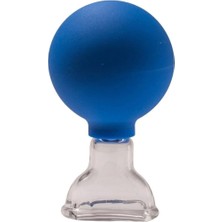 Macgon Cam Silikon Masaj Kupası Yassı