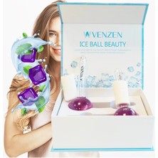 Macgon Ice Globes Buz Küresi Soğuk Masaj ve Terapi Topu 2 Adet (Mor)