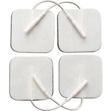 Macgon 8 Adet Kablolu/soketli Tens Pedi Elektrodu -5X5CM Kare