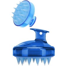 Macgon Silikonlu Tarak Saç Derisi Masaj Tarağı Yumuşak Dişli Şampuan Duş Fırçası Yetişkin Çocuk Saç Tarağı