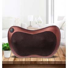 Macgon 8 Toplu Çift Yönlü Dönebilen Isıtmalı Masaj Yastığı Ayak Bel Boyun Sırt Vücut Omuz Masaj Aleti