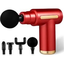 Macgon Mini Masaj Aleti Çok Fonksiyonlu 4 Değişken Başlıklı