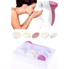 Macgon Yüz Cilt Temizleyici Peeling Seti Yüz Masaj Aleti 5 In 1 Pilli