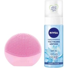 Macgon Canlandırıcı Yüz Yıkama Köpüğü 150 ml + Yüz Temizleme Cihazı ve Masaj Aleti