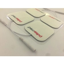 Macgon Soketli Tens Pedi Soketli Tens Elektrodu 4 Adet (10'lu Kutu)